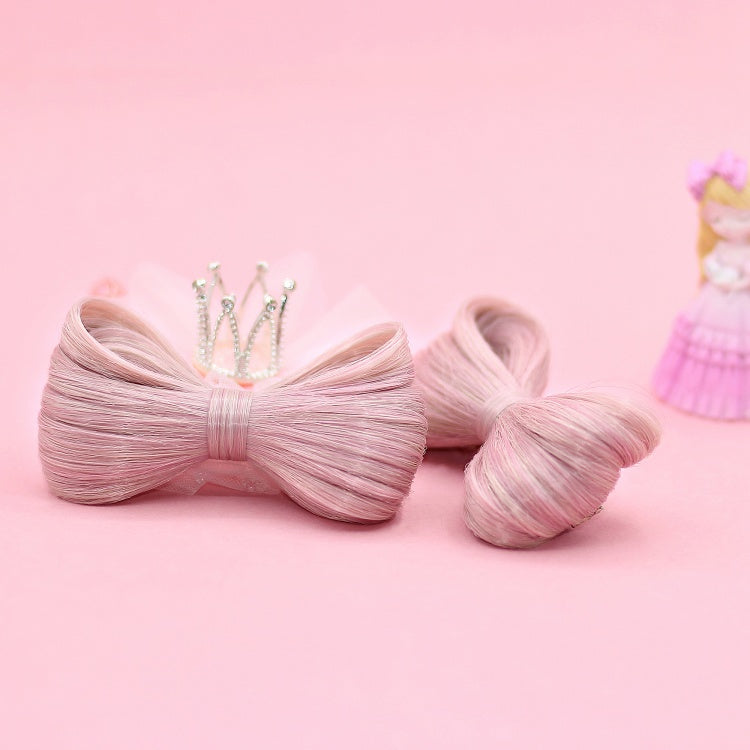 Small Bowknot Multi-styling Matte Wig Accessories Hairclips
