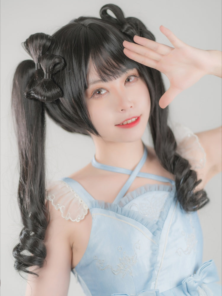 Big Bowknot Multi-styling Matte Wig Accessories Hairclips