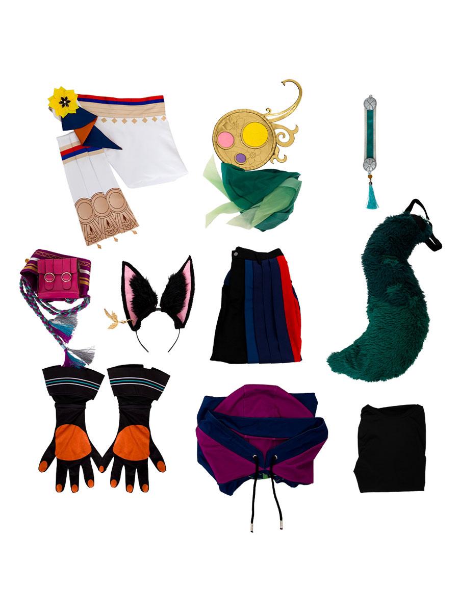 Genshin Impact Tighnari Cosplay Costumes - Sukuroi