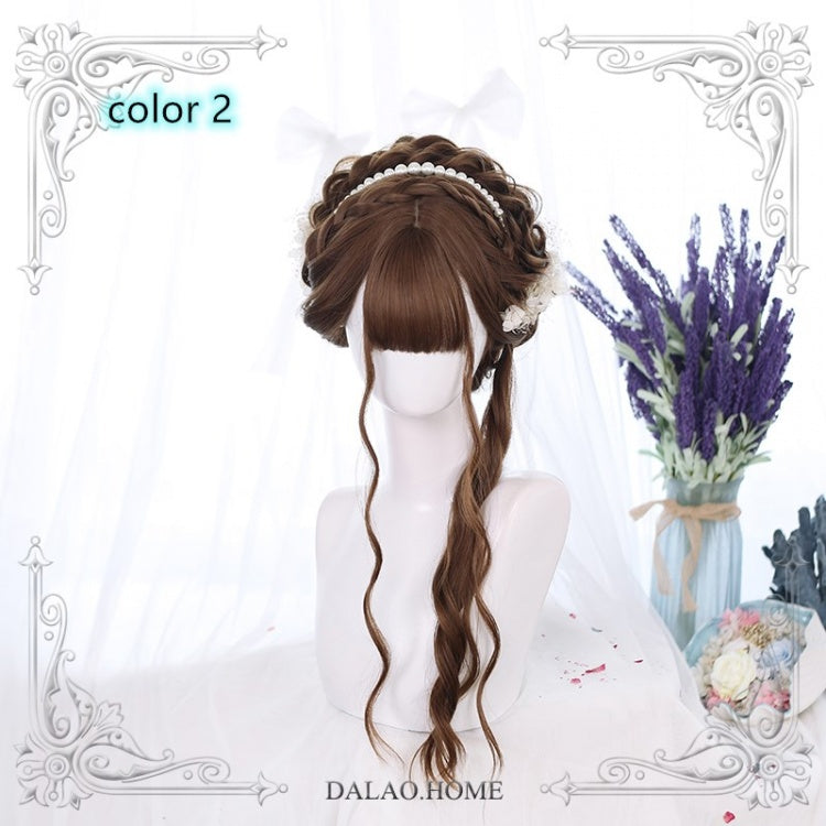 Sabrina Water Ripple Long Curly Synthetic Wig