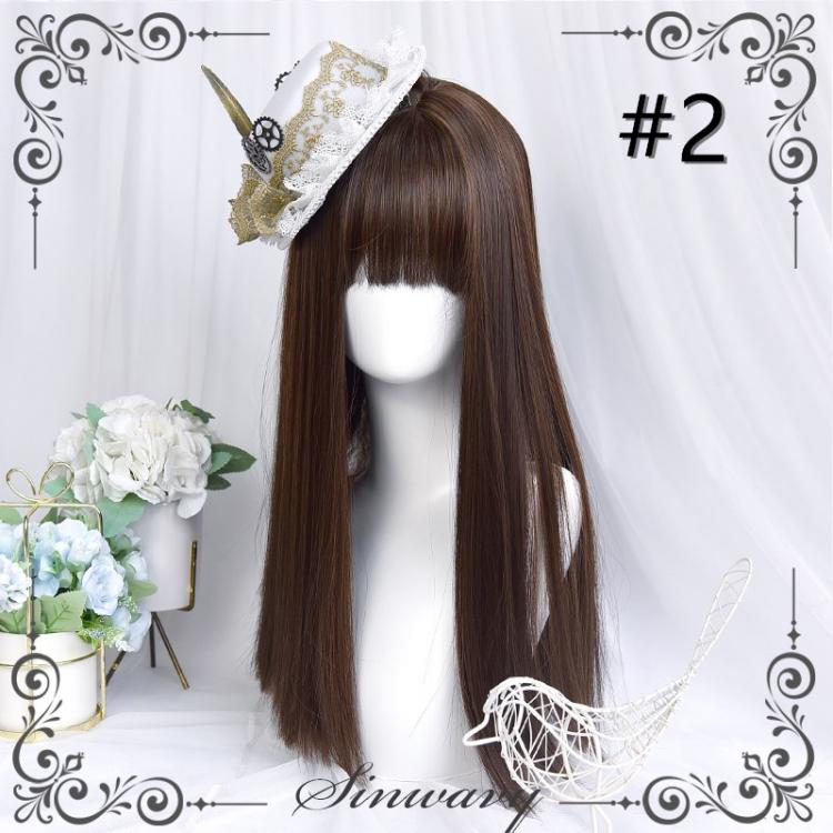 Love and Four Mid-length Straight Synthetic Wig