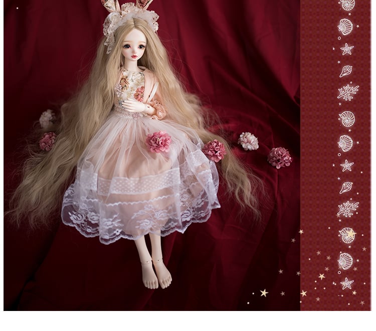 Rapunzel Annie Big Wave Long Culry Synthetic Wig