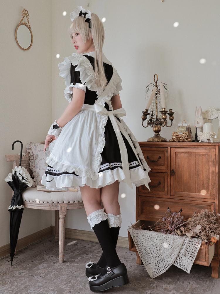 Little Bella Maid Style Dress Short Sleeves OP Full Set