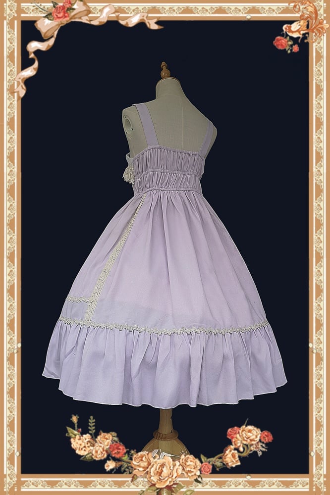 Elena's Vows Chiffon Sweet Jumper Skirt