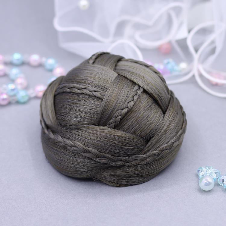 Gray Long Wig and Accessories Set Multi-styling Matte Wig / Hairclips / KC / Ponytail