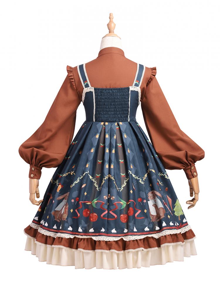 Christmas Far Away Jumper Skirt Set