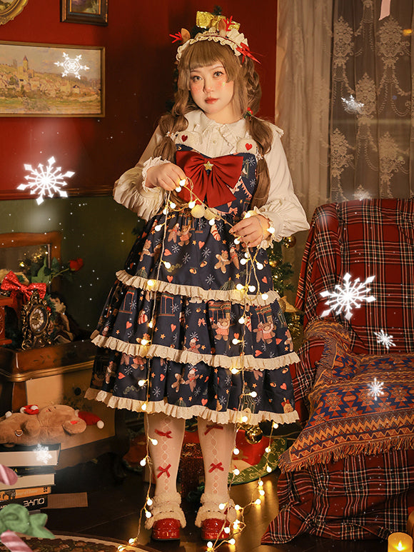 Elegant flounce skirt displayed on a mannequin for fashion shoot
