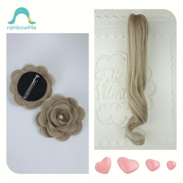 Waist Length Curly Lolita Wig and Accessories Set