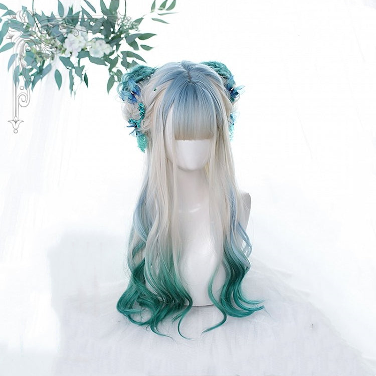 Highlights Long Curly Synthetic Wig