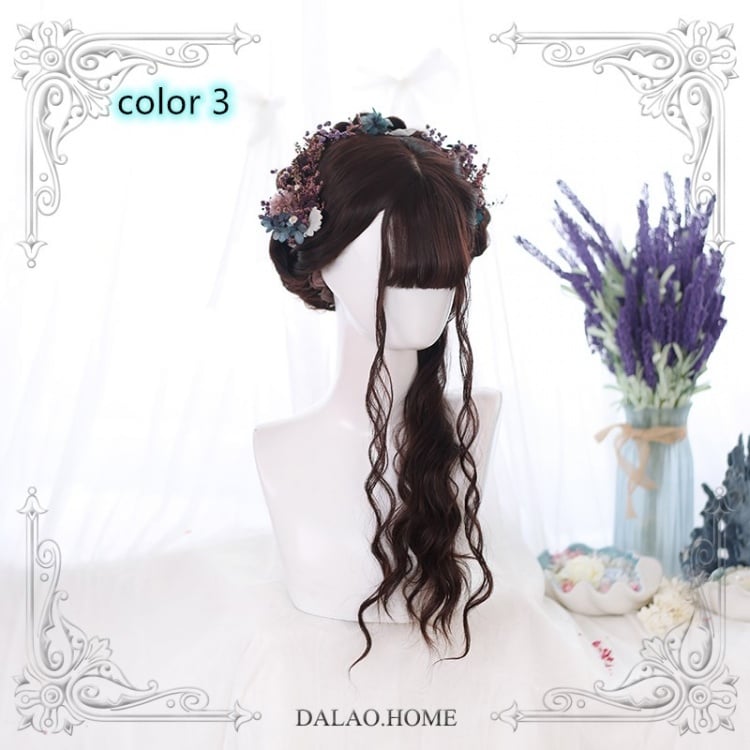 Sabrina Water Ripple Long Curly Synthetic Wig