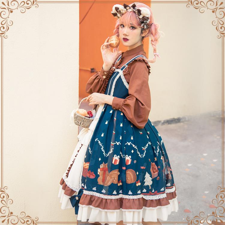 Christmas Far Away Jumper Skirt Set
