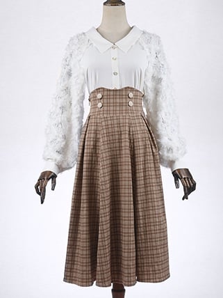 Acceptance Letter High Waist Skirt