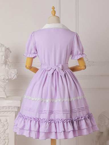 Plus Size Friendly Sweet One Piece Princess Dress 7 Colors