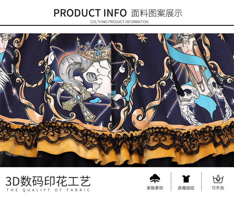 Gorgeous God Redemption Gothic Lolita Dress SP OP