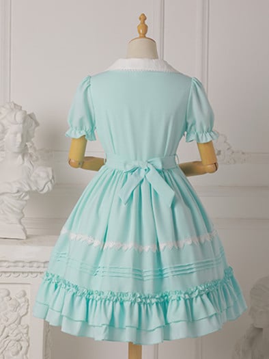 Plus Size Friendly Sweet One Piece Princess Dress 7 Colors