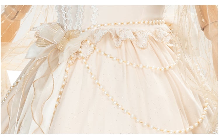 Starry Night Tea Party Lolita Dress SP JSK Set