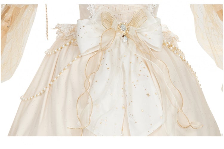 Starry Night Tea Party Lolita Dress SP JSK Set