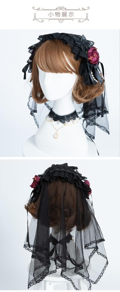 Day and Night Black Hanayome One Piece Hairband Choker for Free