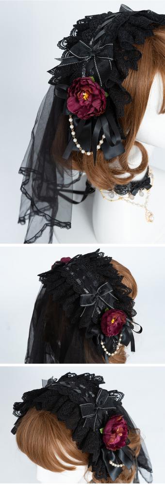 Day and Night Black Hanayome One Piece Hairband Choker for Free