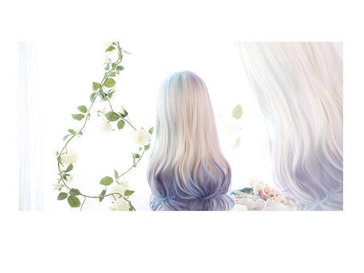 Blue Sky Dream Wavy Long Synthetic Wig