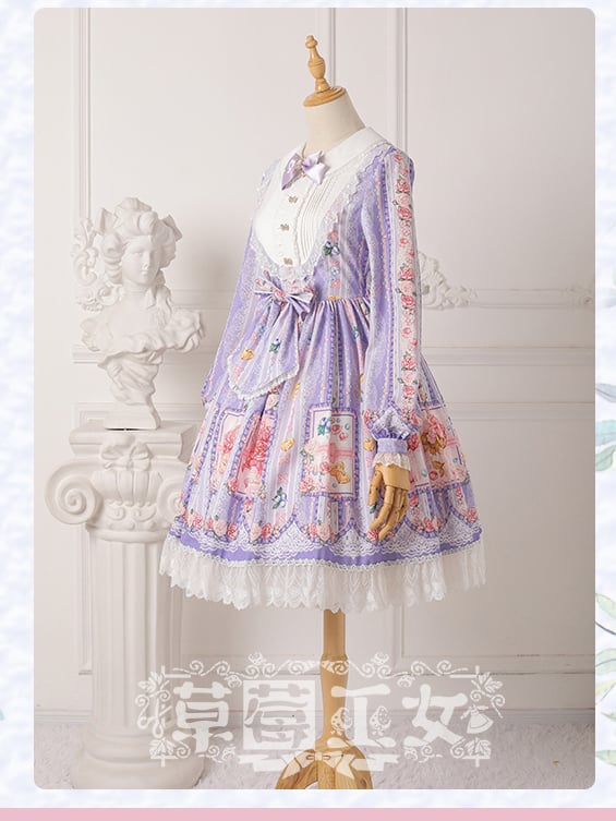 Blueberry Long Sleeves Lolita Dress