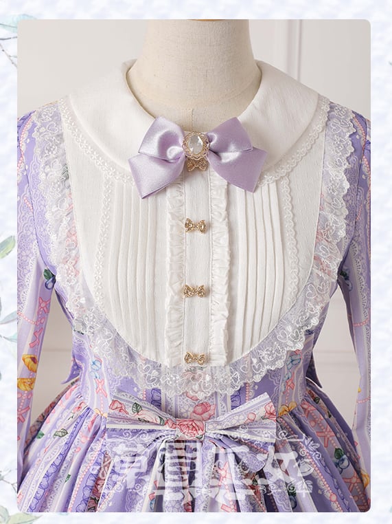 Blueberry Long Sleeves Lolita Dress