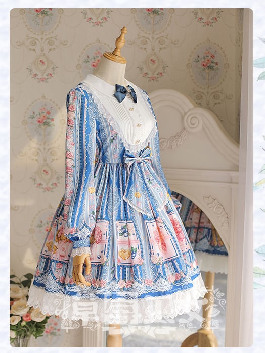 Blueberry Long Sleeves Lolita Dress