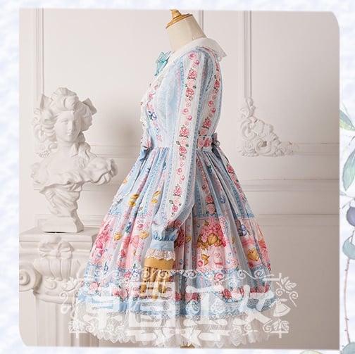 Blueberry Long Sleeves Lolita Dress