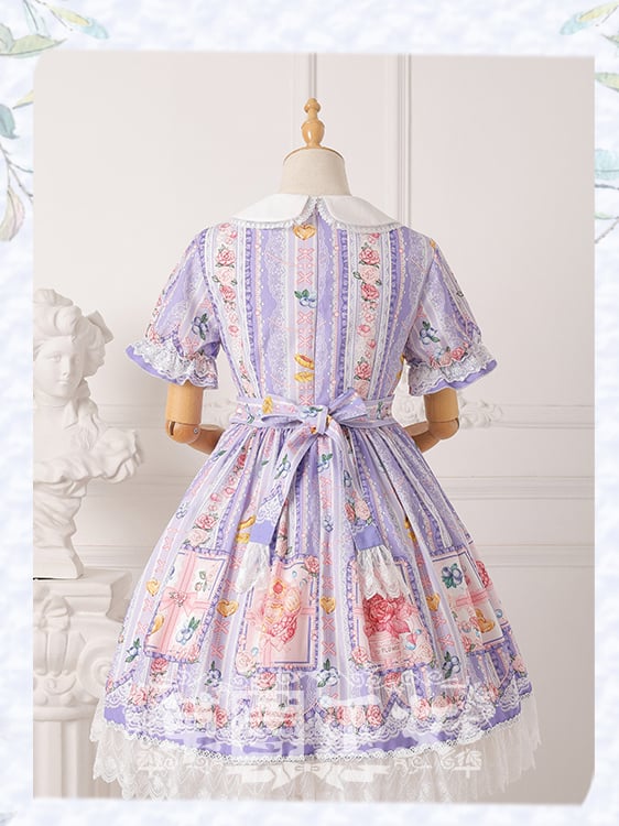 Blueberry Short Sleeves Lolita Dress OP