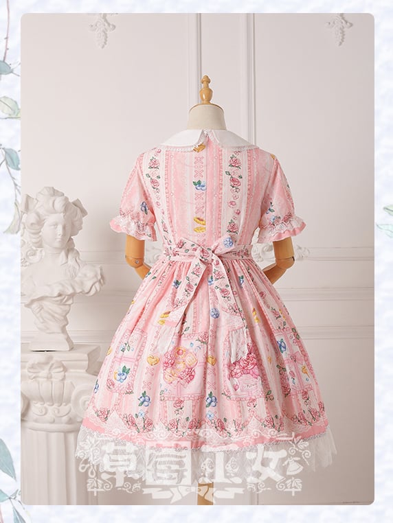 Blueberry Short Sleeves Lolita Dress OP