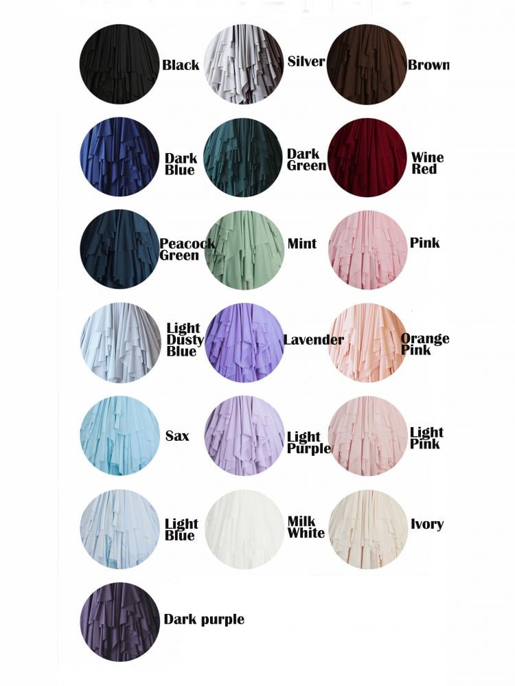 Detachable Cape Irregular Hemline JSK