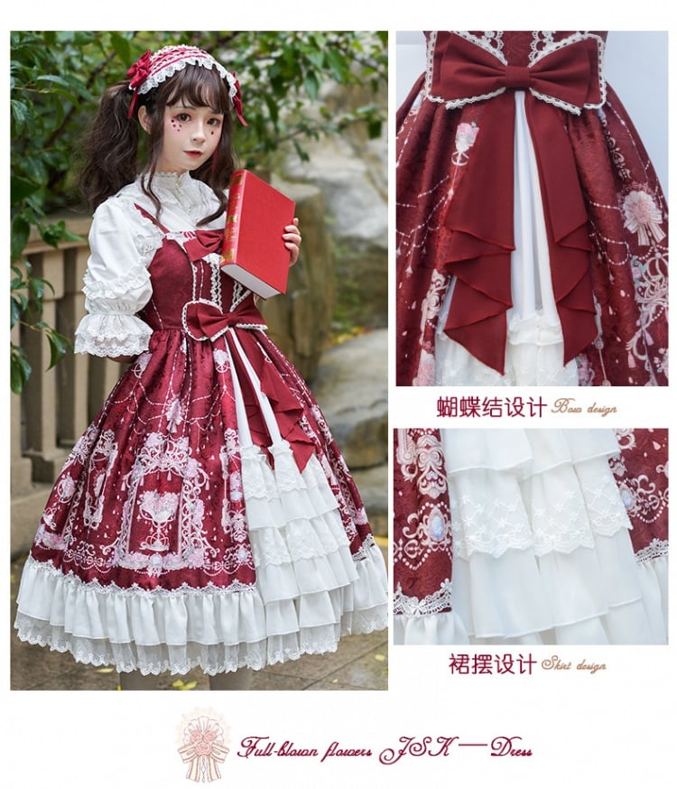 Spring-themed Lolita fashion dress