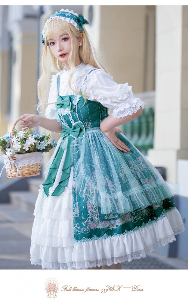Sweet Lolita floral dress