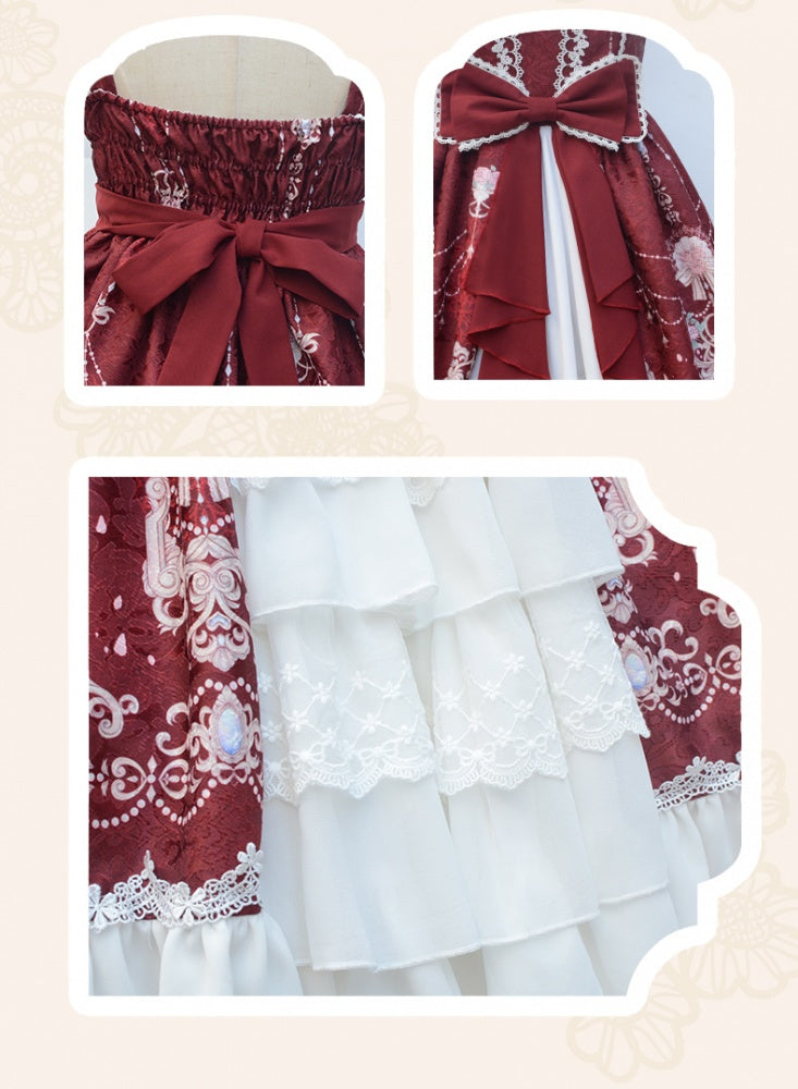 Sweet floral Lolita fashion