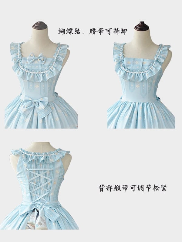 Afternoon Of The Faun Lace-up Back JSK