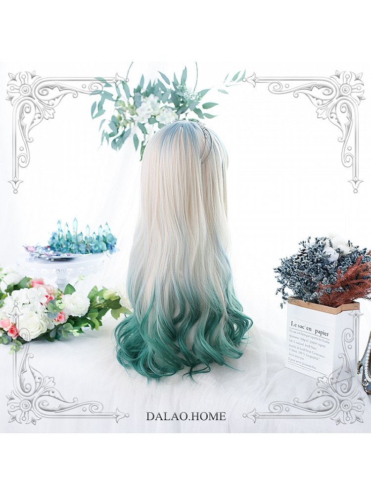 Highlights Long Curly Synthetic Wig