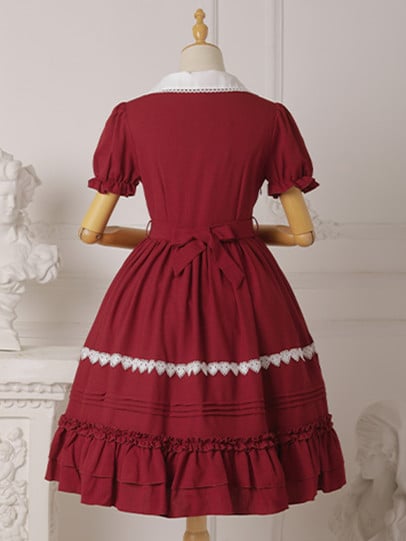 Plus Size Friendly Sweet One Piece Princess Dress 7 Colors