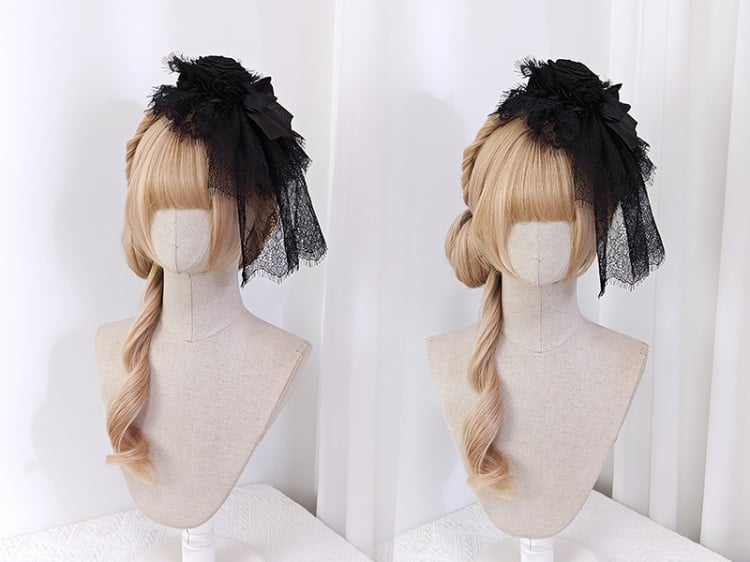Long Wavy Blonde Doll Synthetic Wig