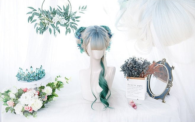 Highlights Long Curly Synthetic Wig