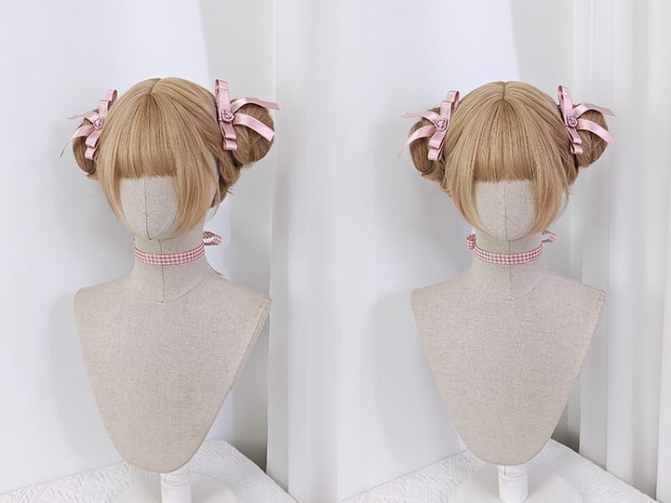 Long Wavy Blonde Doll Synthetic Wig