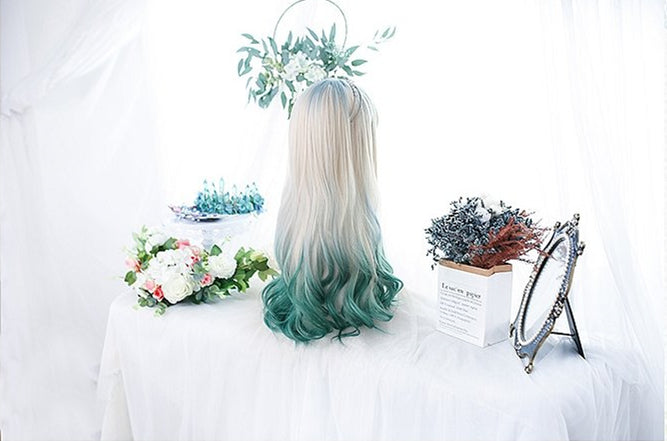 Highlights Long Curly Synthetic Wig