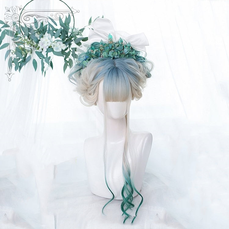 Highlights Long Curly Synthetic Wig