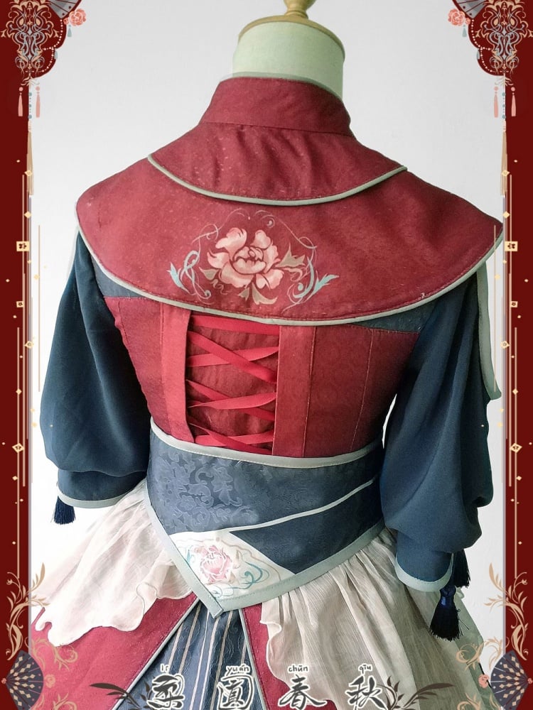 Spring and Autumn in Pear Garden Qi Lolita Full Set