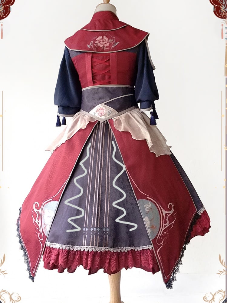 Spring and Autumn in Pear Garden Qi Lolita Full Set