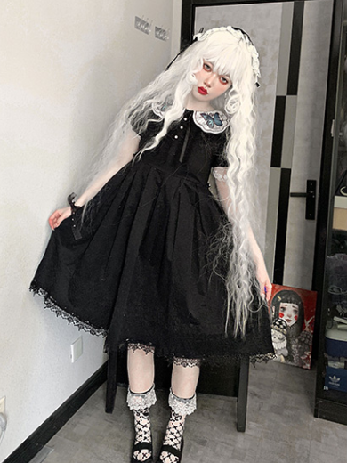 In Stock 120cm Moonlight White Curly Wig