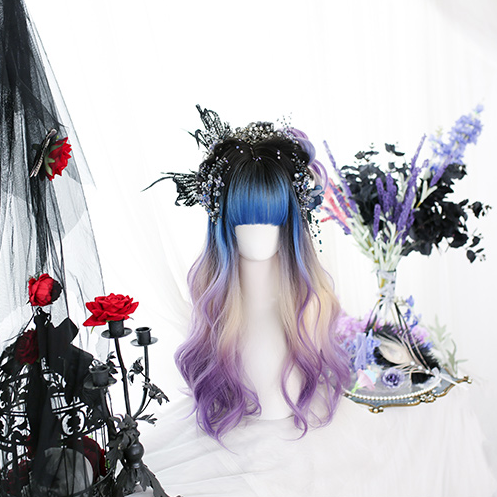 In Stock Long Wavy Ombre Wig