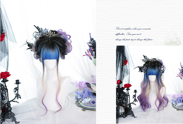 In Stock Long Wavy Ombre Wig