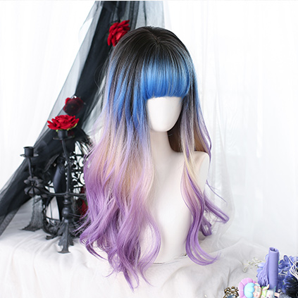 In Stock Long Wavy Ombre Wig