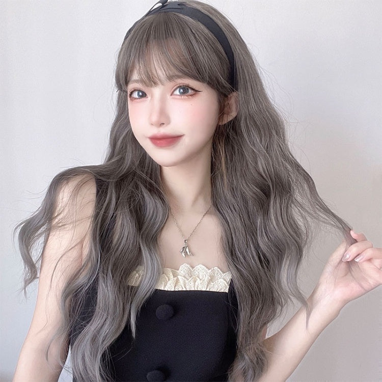 Wavy Ombre Hair Color 66CM Lolita Synthetic Wig