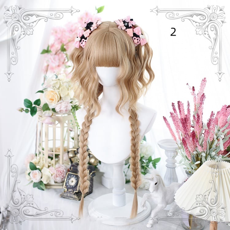 Lodo 80CM Wavy 3 Color Options Lolita Synthetic Wig